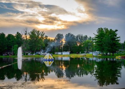 Camping familial à la frontière - Camping Canne de bois à Hemmingford